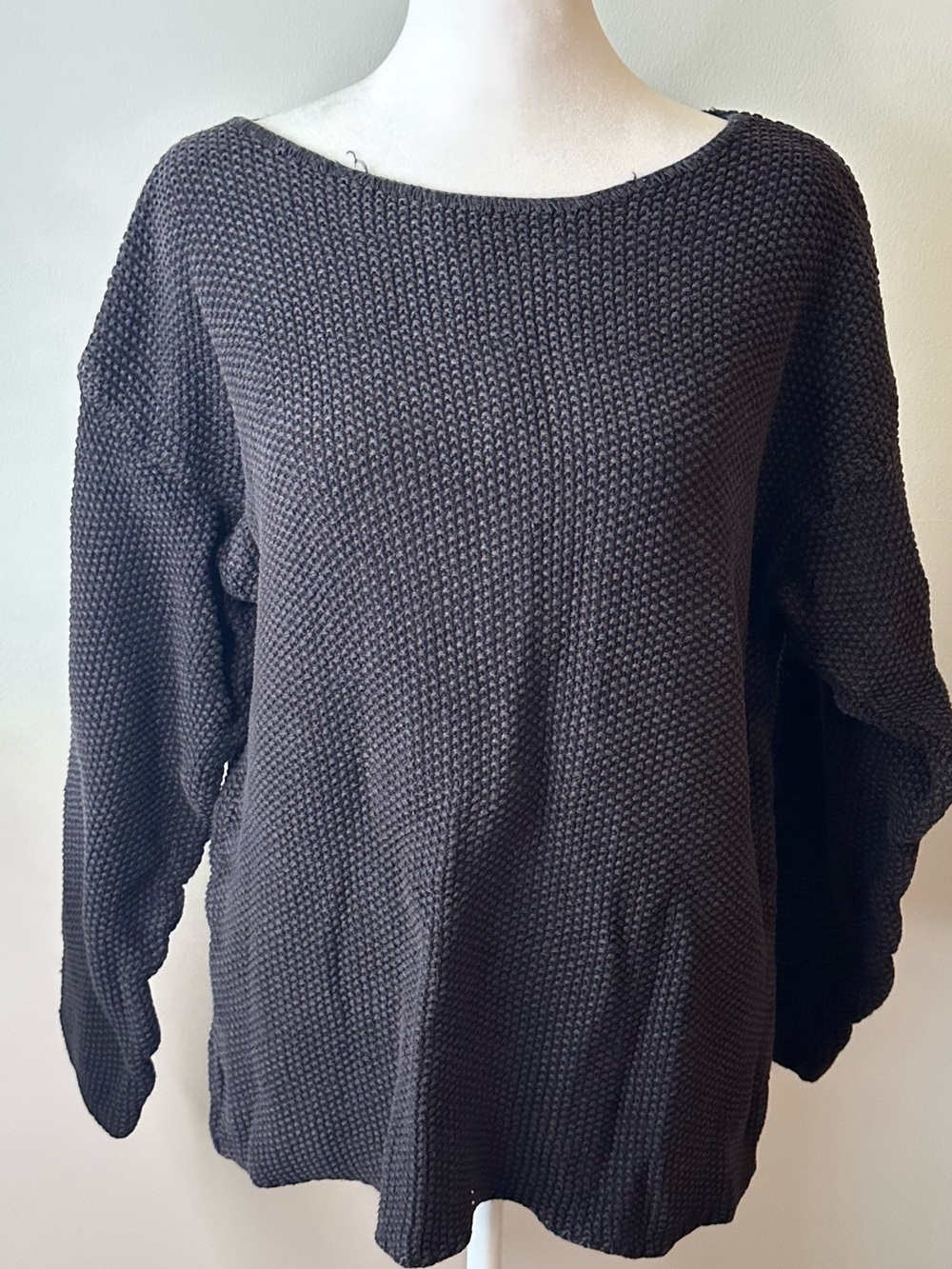 Dolls Alt Cozy Knit Women’s Sweater/Classic Pullover- Black - Picture 2 of 4
